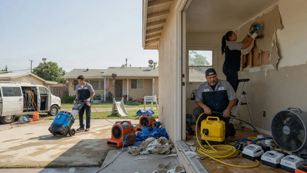 Water Damage Restoration in Farlington, KS near me